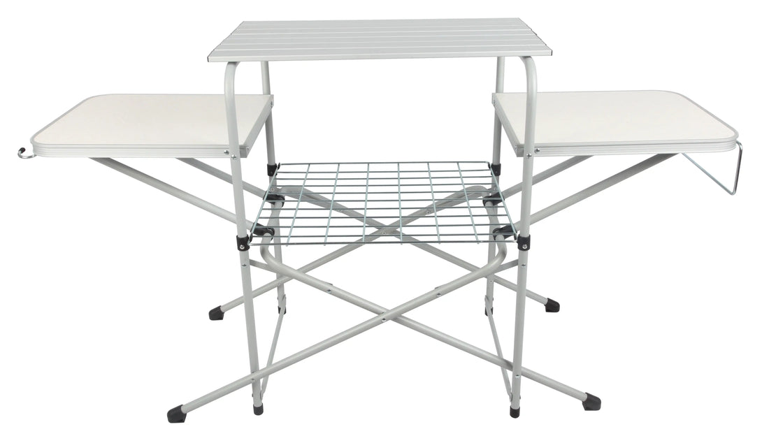 Kitchen Cooking Stand with Three Table Tops