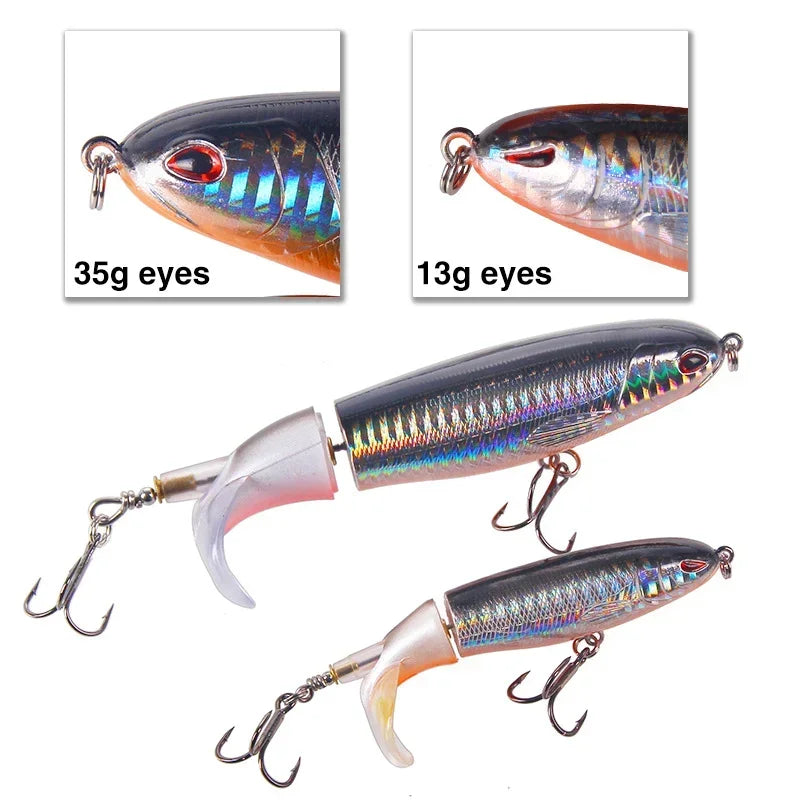 Topwater Fishing Lure Whopper Popper Artificial Bait
