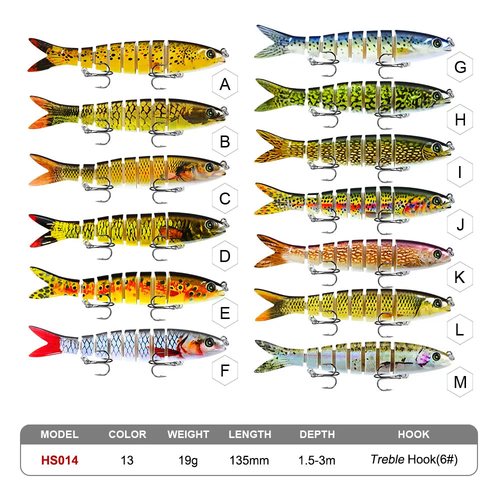Wobbler Fishing Lure 13.28cm/19g