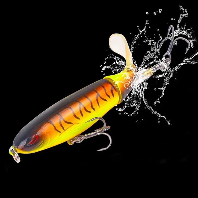 Topwater Fishing Lure Whopper Popper Artificial Bait